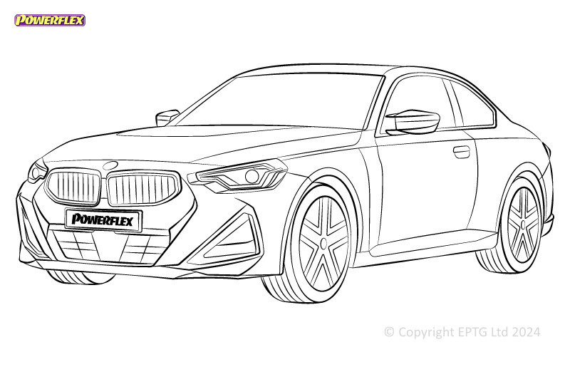 Silentblock Powerflex BMW Série 2 G42 (2022-)Array