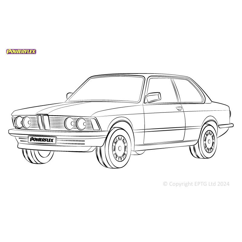 Silent Bloc Powerflex BMW Série 3 E21 (1975 - 1978)Array