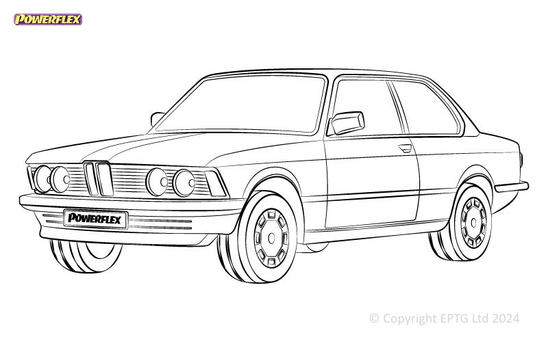 Silent Bloc Powerflex BMW Série 3 E21 (1975 - 1978)Array