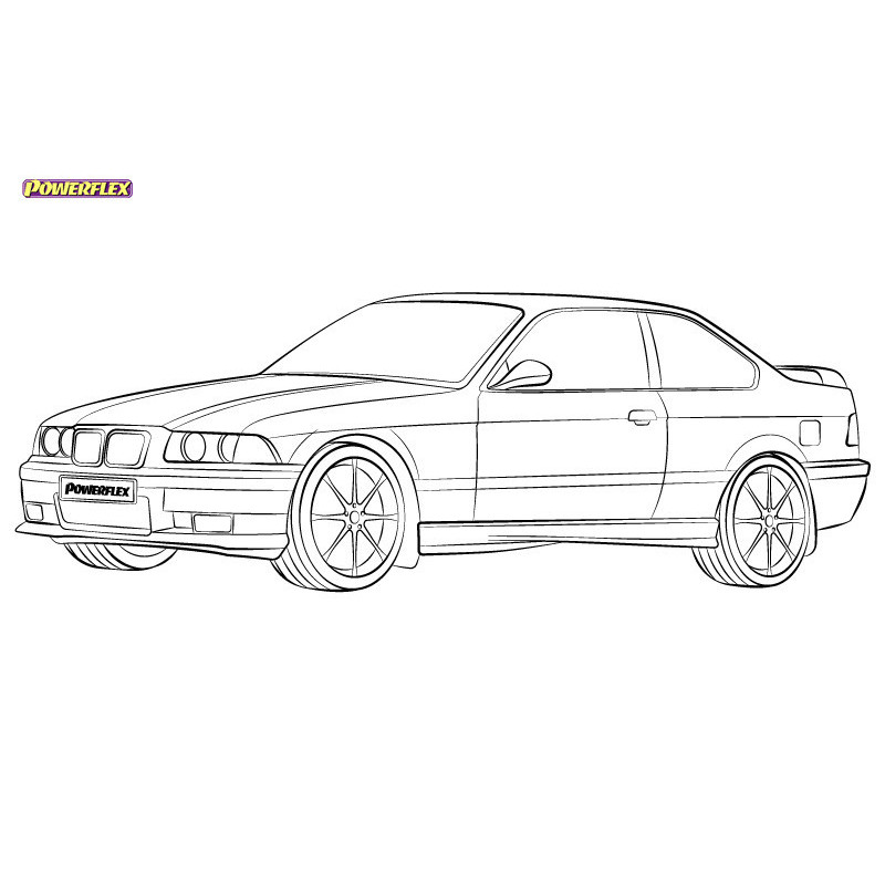 Silentblock Powerflex BMW Série 3 E36 inc M3 (1990 - 1998)Array