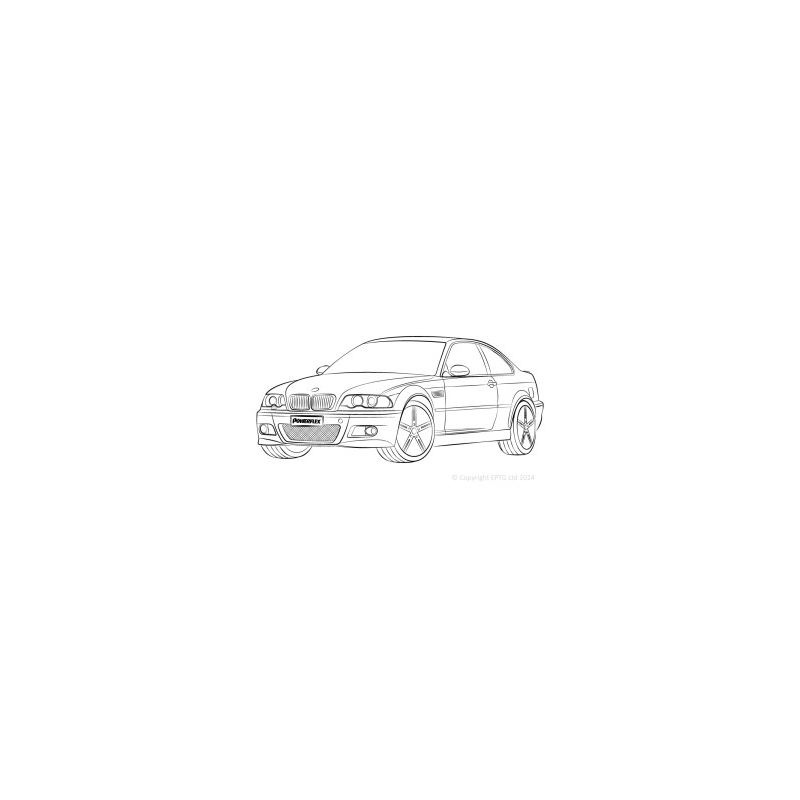 Silentblock Powerflex BMW Série 3 E46 CompactArray