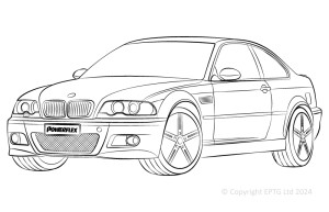 Silent Bloc Powerflex BMW Série 3 E46 CompactArray