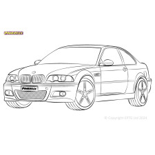 Silent Bloc Powerflex BMW Série 3 E46 Coupé / Cabriolet / Sedan / Touring