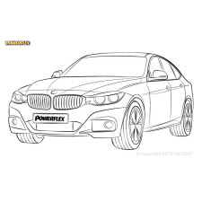 Silent Bloc Powerflex BMW Série 3 F3* Sedan / Touring / GT (2011 - 2018)