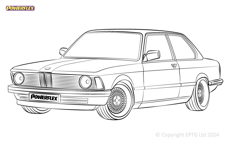 Silentblock Powerflex BMW Série 3 E21 (1978 - 1983)Array