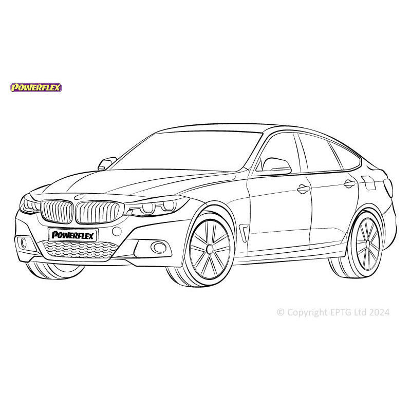 Silentblock Powerflex BMW Série 3 F34 GT xDrive (2013 - 2020)Array