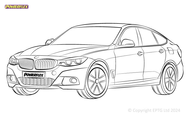 Silent Bloc Powerflex BMW Série 3 F34 GT xDrive (2013 - 2020)Array
