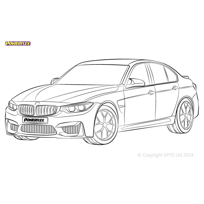 Silentblock Powerflex BMW Série 3 F80 M3 (2014 - 2018)Array
