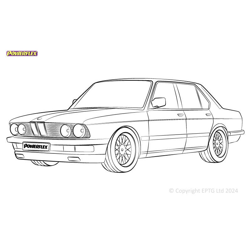 Silent Bloc Powerflex BMW Série 5 E28 (1982 - 1988)Array