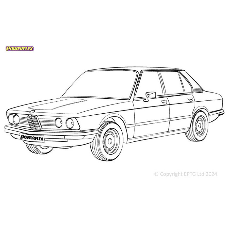 Silent Bloc Powerflex BMW Série 5 E12 (1972-1981)Array