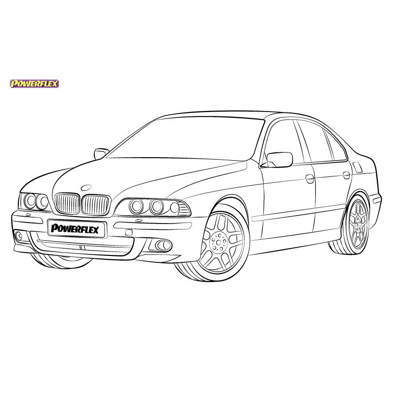 Silentblock Powerflex BMW Série 5 E39 520 to 530Array
