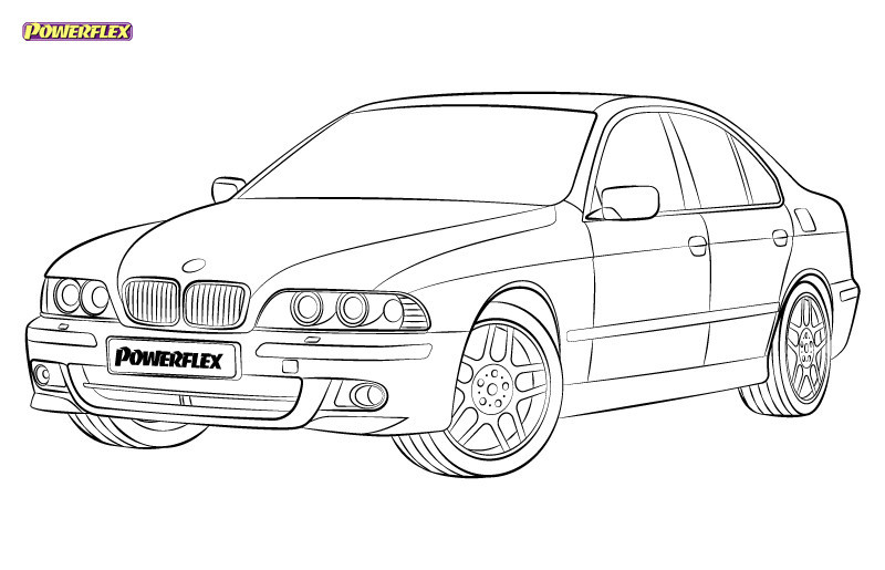 Silentblock Powerflex BMW Série 5 E39 520 to 530Array