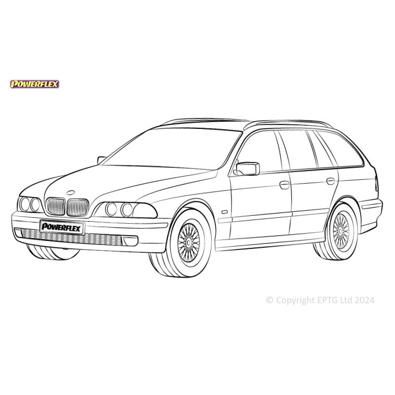 Silentblock Powerflex BMW Série 5 E39 520 to 530 TouringArray