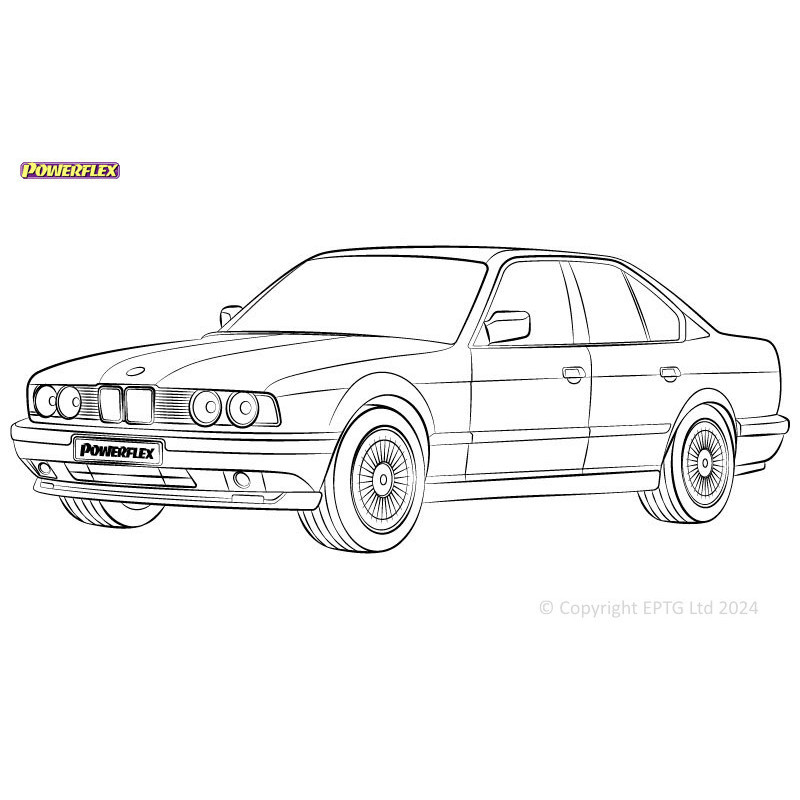 Silentblock Powerflex BMW Série 5 E34 (1988 - 1996)Array