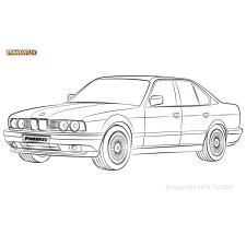 Silentblock Powerflex BMW Série 5 E34 (1988 - 1996)
