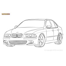 Silentblock Powerflex BMW Série 5 E39 M5