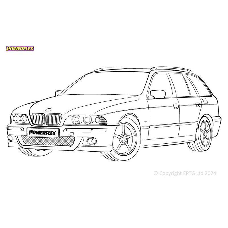 Silentblock Powerflex BMW Série 5 E39 540 TouringArray