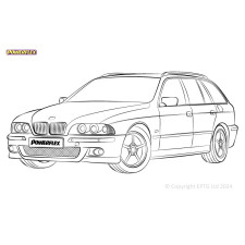 Silent Bloc Powerflex BMW Série 5 E39 540 Touring