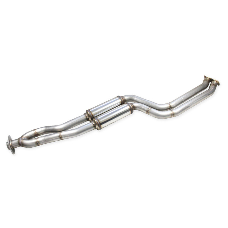 Tubo central con silencioso Inoxcar BMW E82 135i Coupé 3,0 BiTurbo 2007-2010Array