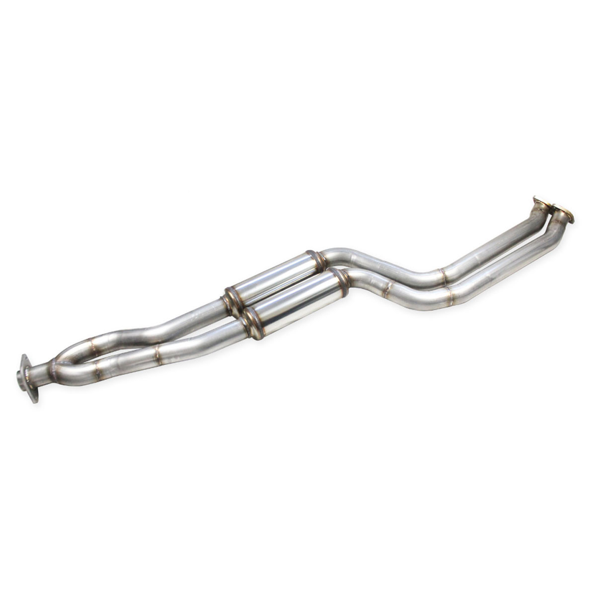 Tubo central con silencioso Inoxcar BMW E82 135i Coupé 3,0 BiTurbo 2007-2010Array