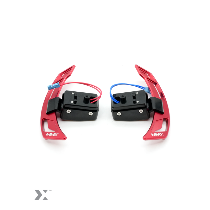 Paddles magnéticos para volante BMW Gxx Fxx LCI MMX Performance MMR04-0006-RED - VermelhosArray