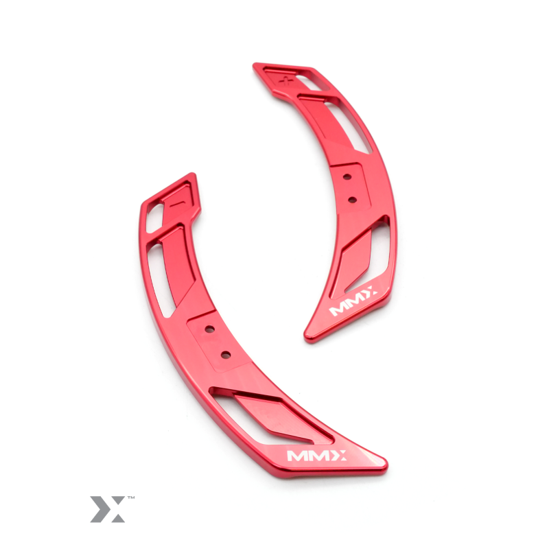 Paletas magnéticas para el volante BMW Gxx Fxx LCI MMX Performance MMR04-0006-RED - RojasArray