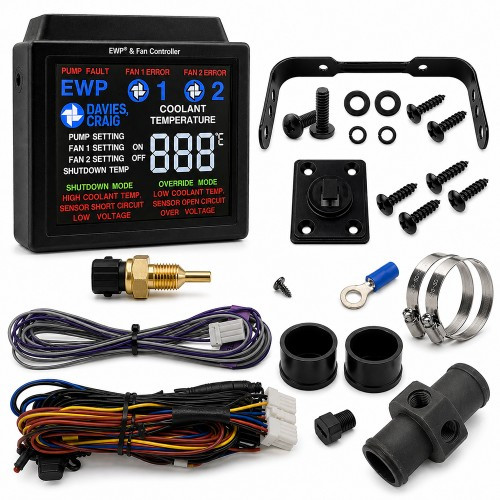 Kit controlador digital LCD Davies Craig para bomba e ventilador 12 V / 24 V, Ref. 8003Array