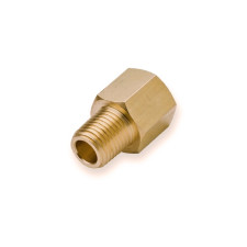 Adaptador de sonda Racetech 1/8 NPT fêmea - M12x150 macho em latão