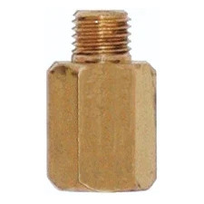 Adaptador de sonda Racetech 1/8 NPT fêmea - M14x150 macho em latão