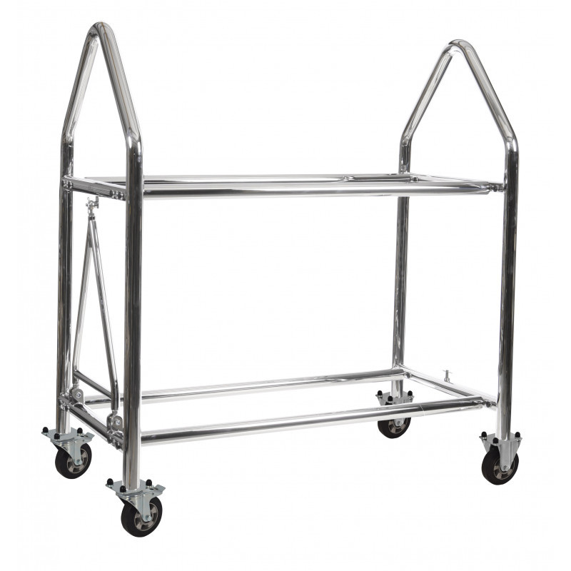 Carrinho de pneus em aço inoxidável BG Racing com 2 m de comprimentoArray