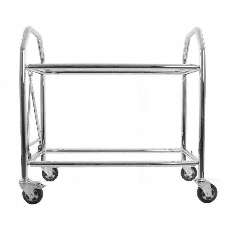 Carrinho de pneus compacto em aço inoxidável, 1385 mm x 475 mm, para camiões - GT2iArray