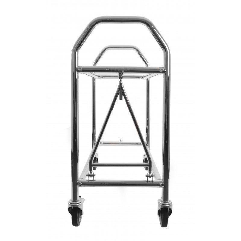 Carrinho de pneus compacto em aço inoxidável, 1385 mm x 475 mm, para camiões - GT2iArray