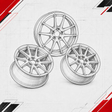 Llantas del Renault Clio 5 Rally 5