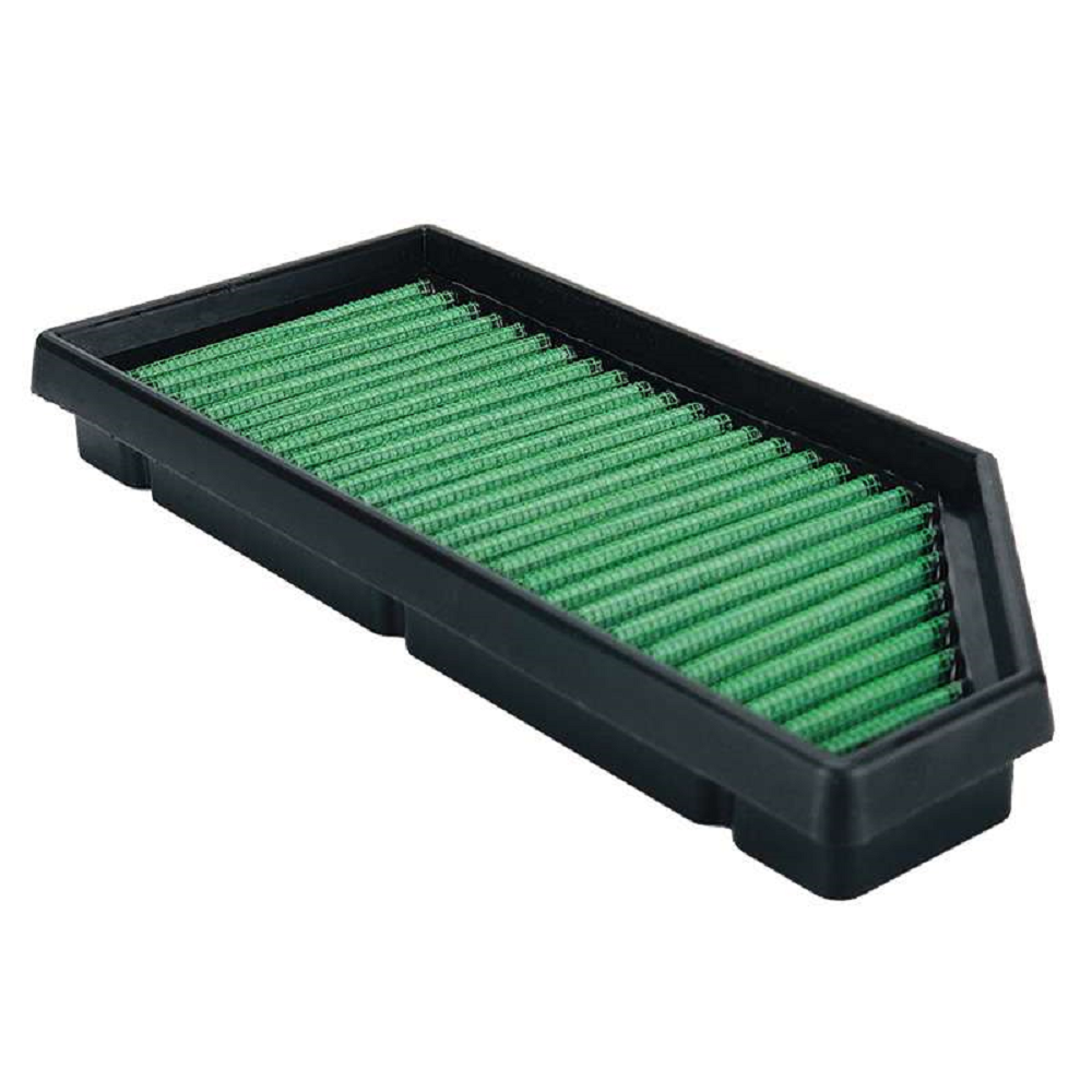 Filtro de ar verde Renault Clio RS Stage 2 297x205x23 planoArray