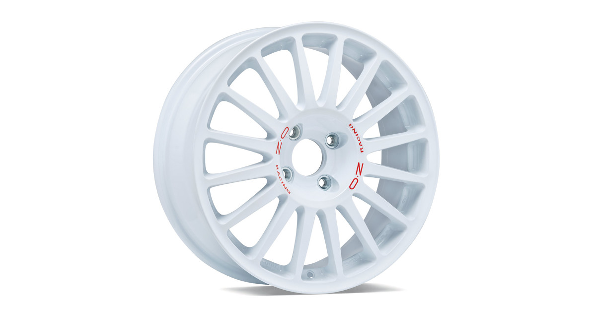 Jante OZ Racing Superturismo Rally 4 17x7 Branco Racing - Peugeot 208 Rally4 e Lancia Ypsilon Rally4 - W0162507633
