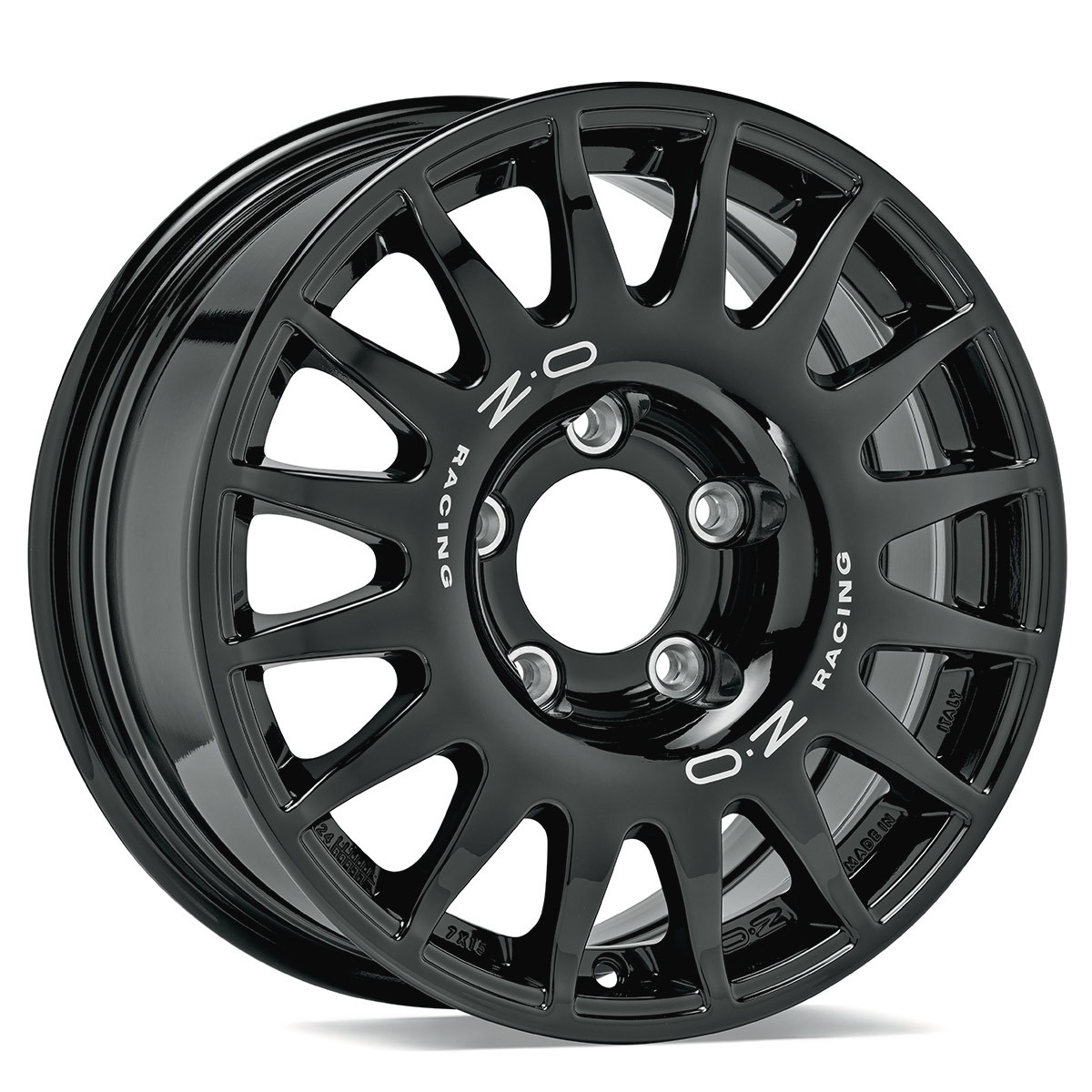 Llanta de aluminio OZ Racing Rally Terra 15x6 Negro brillante - Renault Clio Rally3 - W01E10051YMNArray