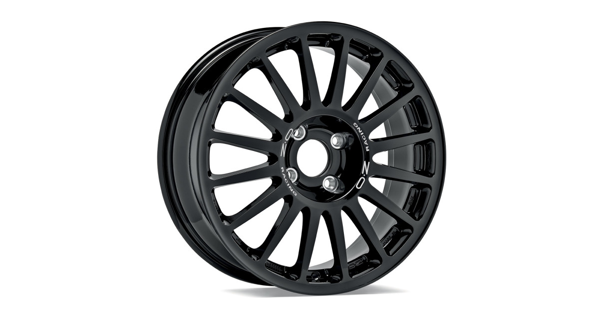 Llanta OZ Racing Superturismo Rally 5 16x6,5 Negro brillante - Renault Clio Rally5 - W01530070YMN