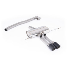 FAP Back Milltek SSXM496 - Sans silencieux primaire - Sorties Dual Jet-100 Carbone stocké