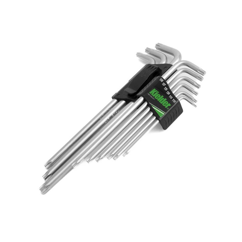 Jogo de chaves Torx longas de 9 peças KIELDERArray