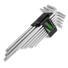 Jogo de chaves Torx longas de 9 peças KIELDER
