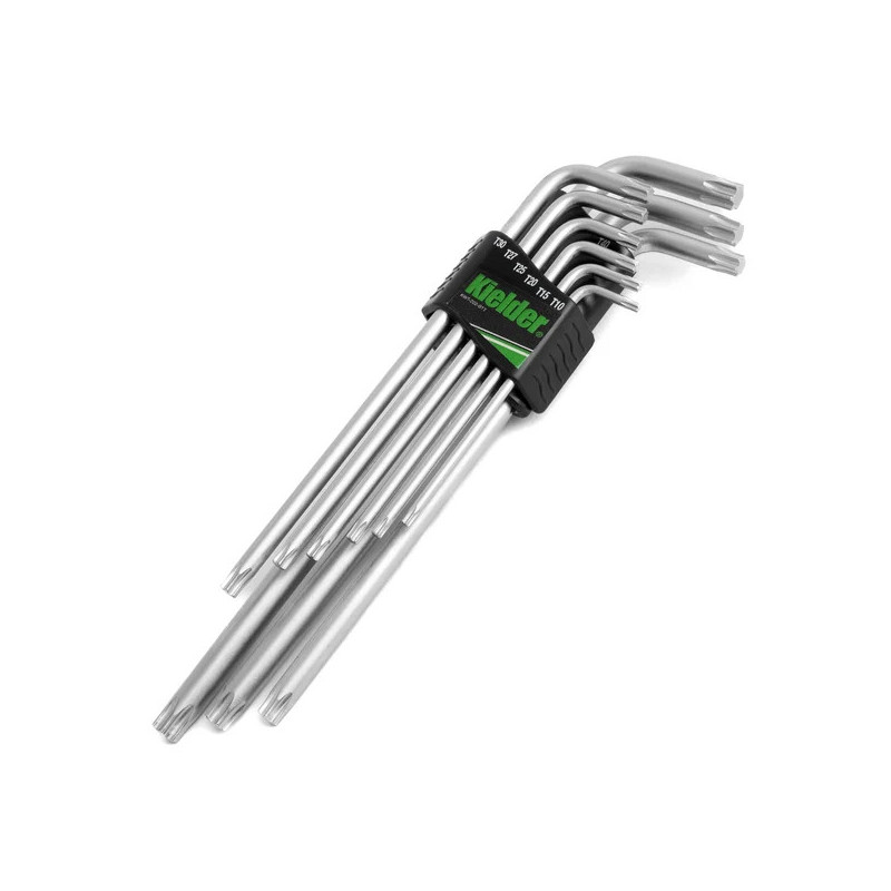 Juego de llaves Torx largas de 9 piezas KIELDERArray