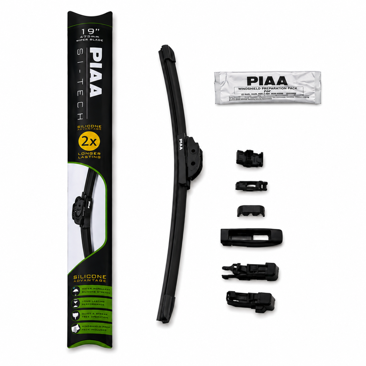 Raqueta del parabrisas de silicona PIAA Si-Tech 97048B 475 mmArray