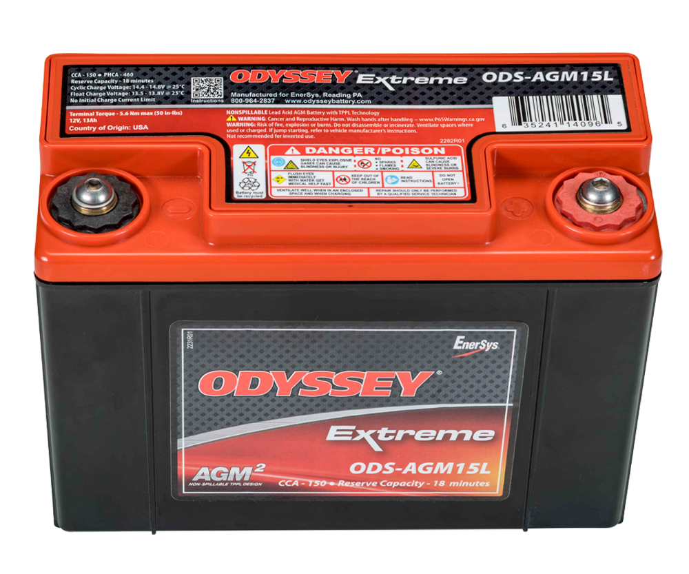 Bateria de competição AGM Odyssey Extreme PC545 ODS-AGM15L 13 Ah 545 PHCAArray