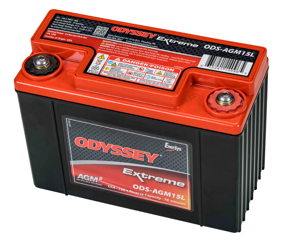 Bateria de competição AGM Odyssey Extreme PC545 ODS-AGM15L 13 Ah 545 PHCAArray