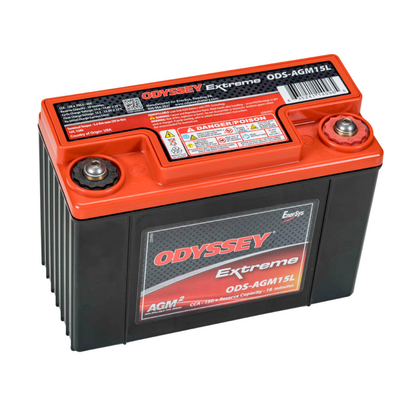 Bateria de competição AGM Odyssey Extreme PC545 ODS-AGM15L 13 Ah 545 PHCAArray