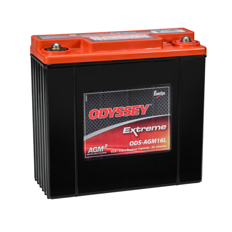 Bateria de competição AGM Odyssey Extreme PC680 ODS-AGM16L 16 Ah 680 PHCAArray