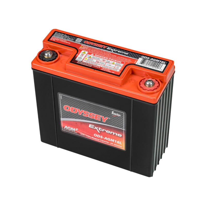 Bateria de competição AGM Odyssey Extreme PC680 ODS-AGM16L 16 Ah 680 PHCAArray