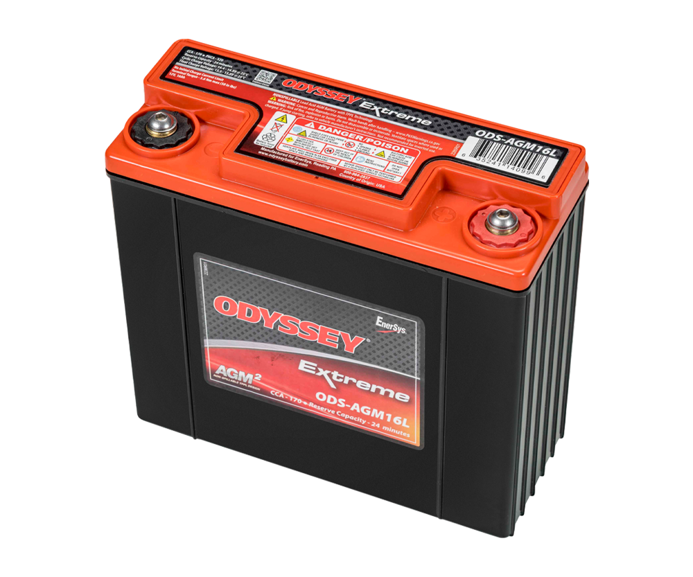 Batería de competición Odyssey Extreme Racing 25 PHCA 520/16 Ah 185/79/169/ 7,5kgArray