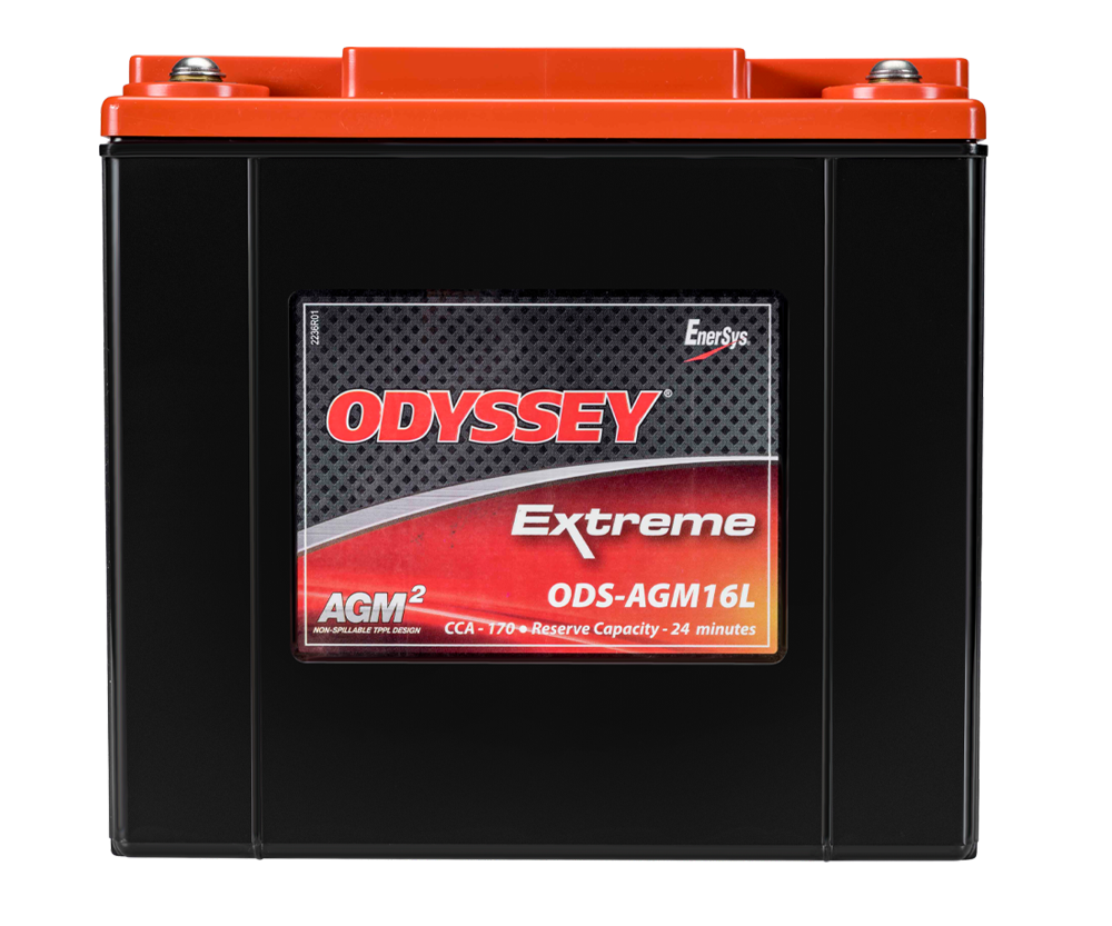 Batería de competición Odyssey Extreme Racing 25 PHCA 520/16 Ah 185/79/169/ 7,5kgArray