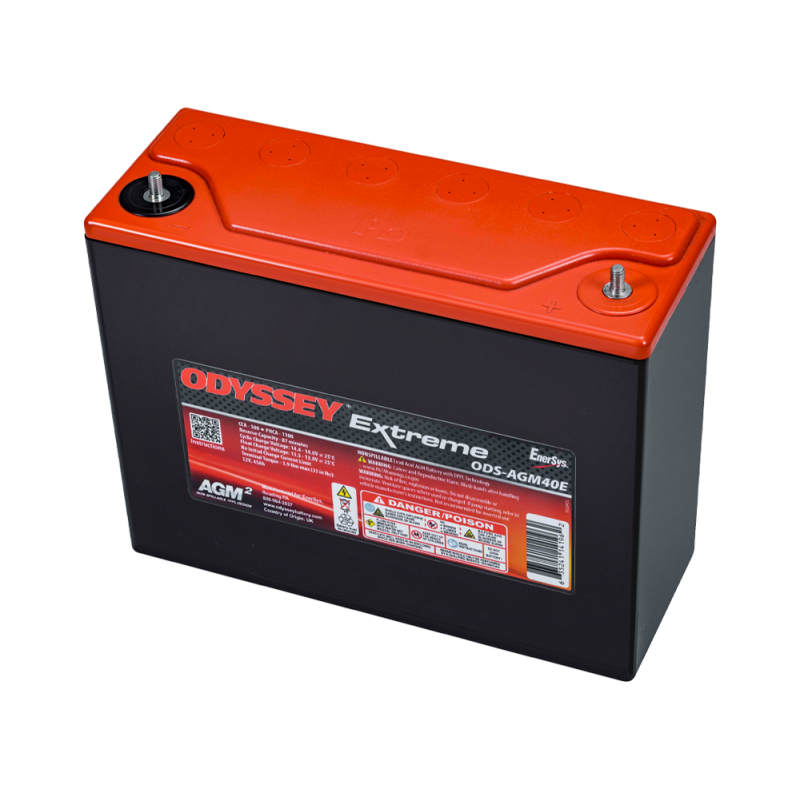 Bateria de competição Odyssey Extreme PC1100 ODS-AGM40E 45 Ah 1100 PHCAArray